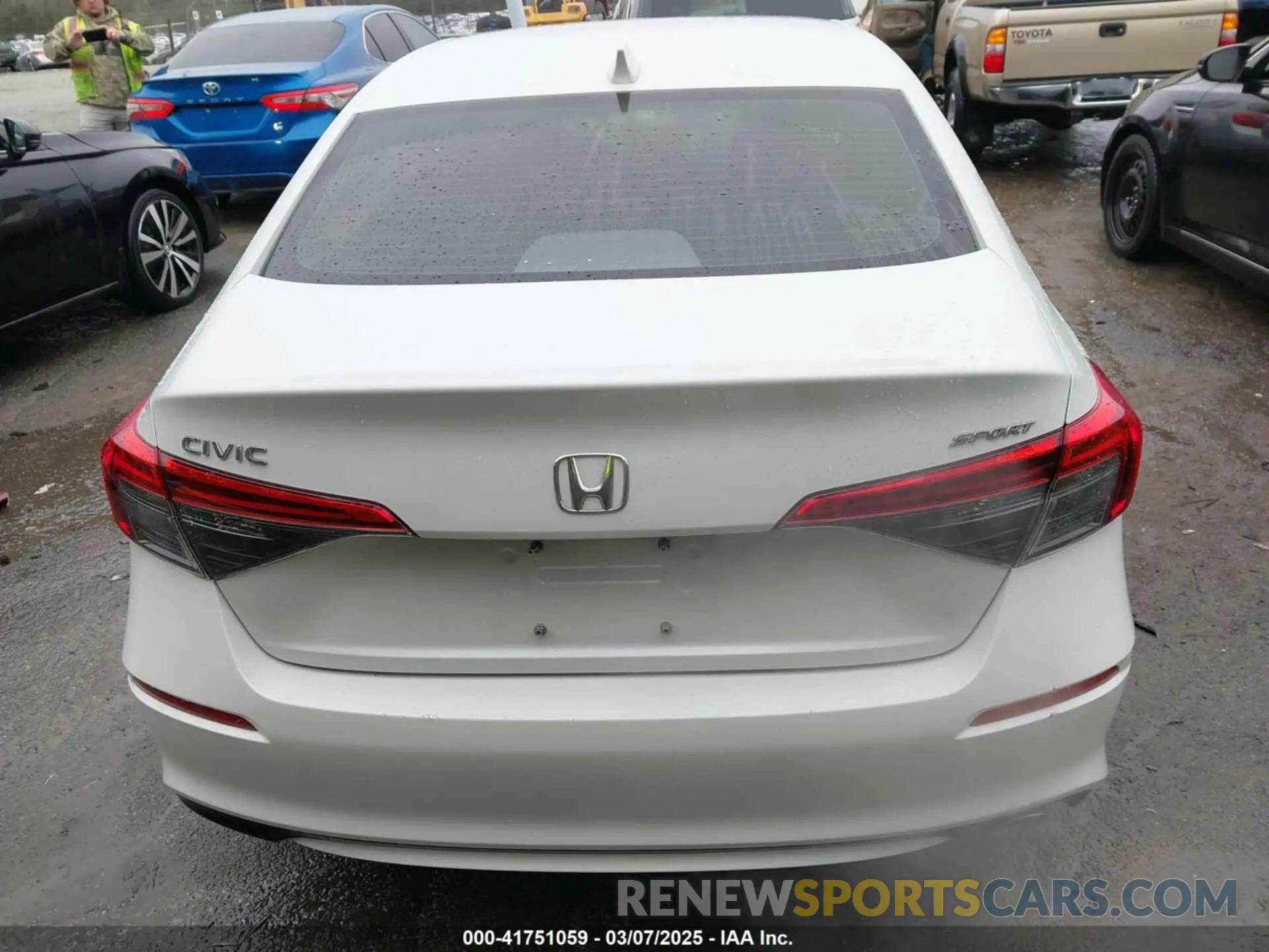 16 Photograph of a damaged car 2HGFE2F57PH501484 HONDA CIVIC 2023
