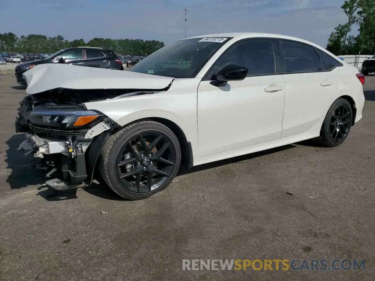 1 Photograph of a damaged car 2HGFE2F57PH501887 HONDA CIVIC 2023