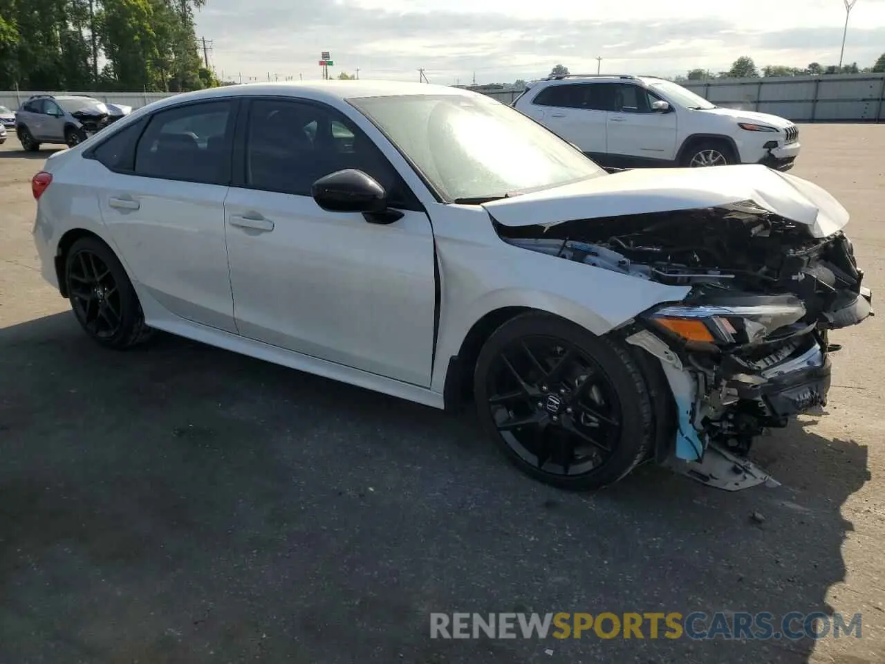 4 Photograph of a damaged car 2HGFE2F57PH501887 HONDA CIVIC 2023