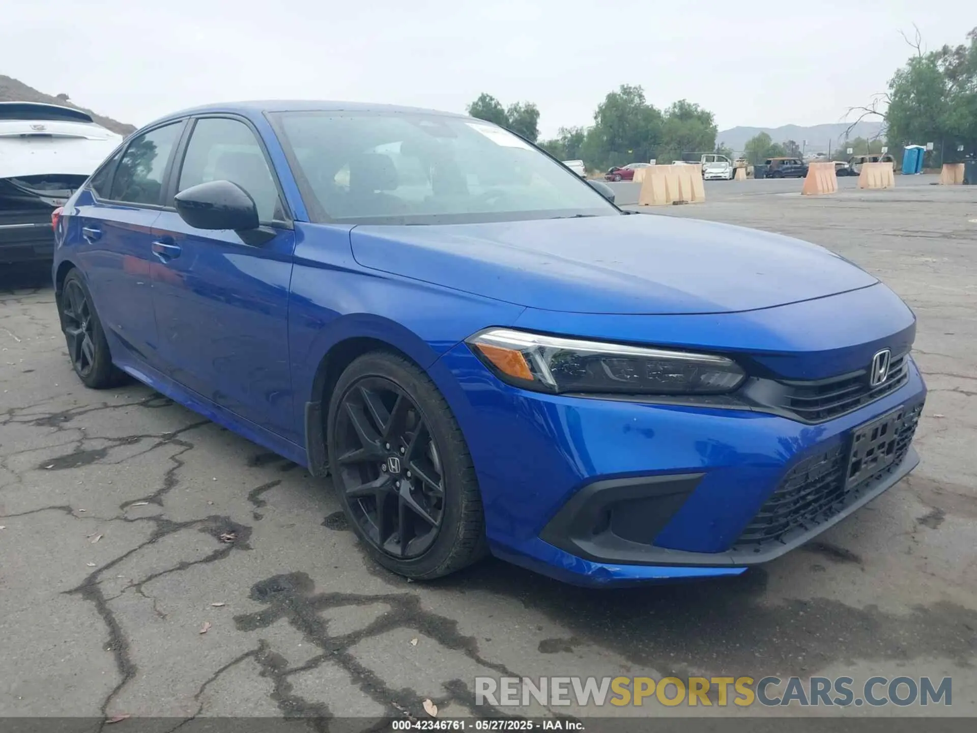 1 Photograph of a damaged car 2HGFE2F57PH508645 HONDA CIVIC 2023