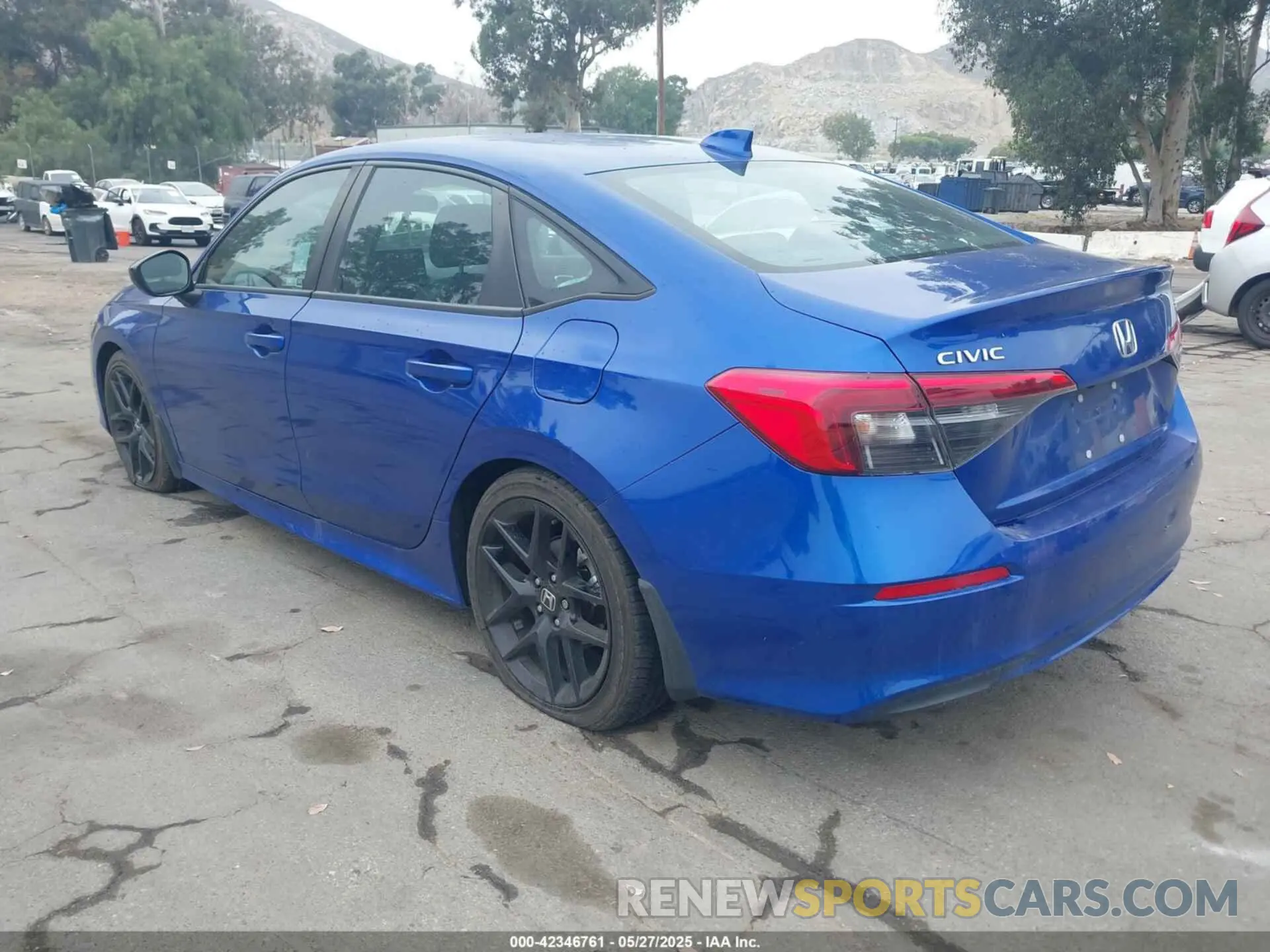3 Photograph of a damaged car 2HGFE2F57PH508645 HONDA CIVIC 2023