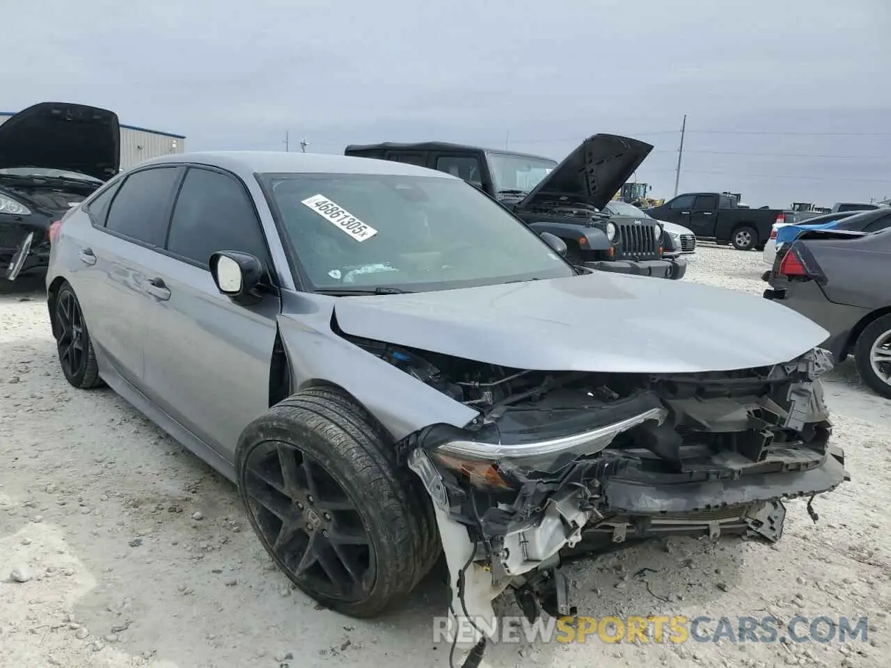 4 Photograph of a damaged car 2HGFE2F57PH509181 HONDA CIVIC 2023