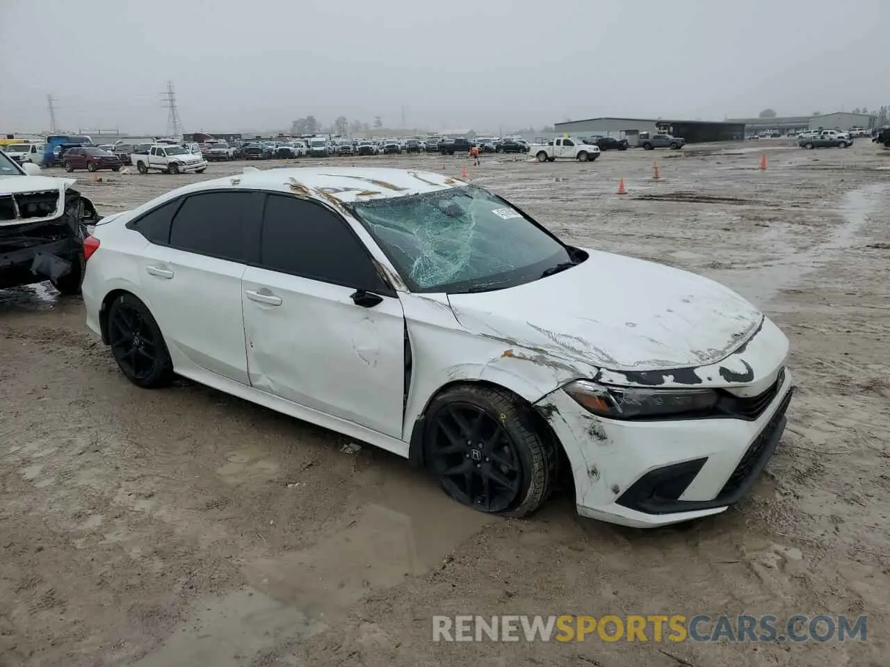 4 Photograph of a damaged car 2HGFE2F57PH511027 HONDA CIVIC 2023