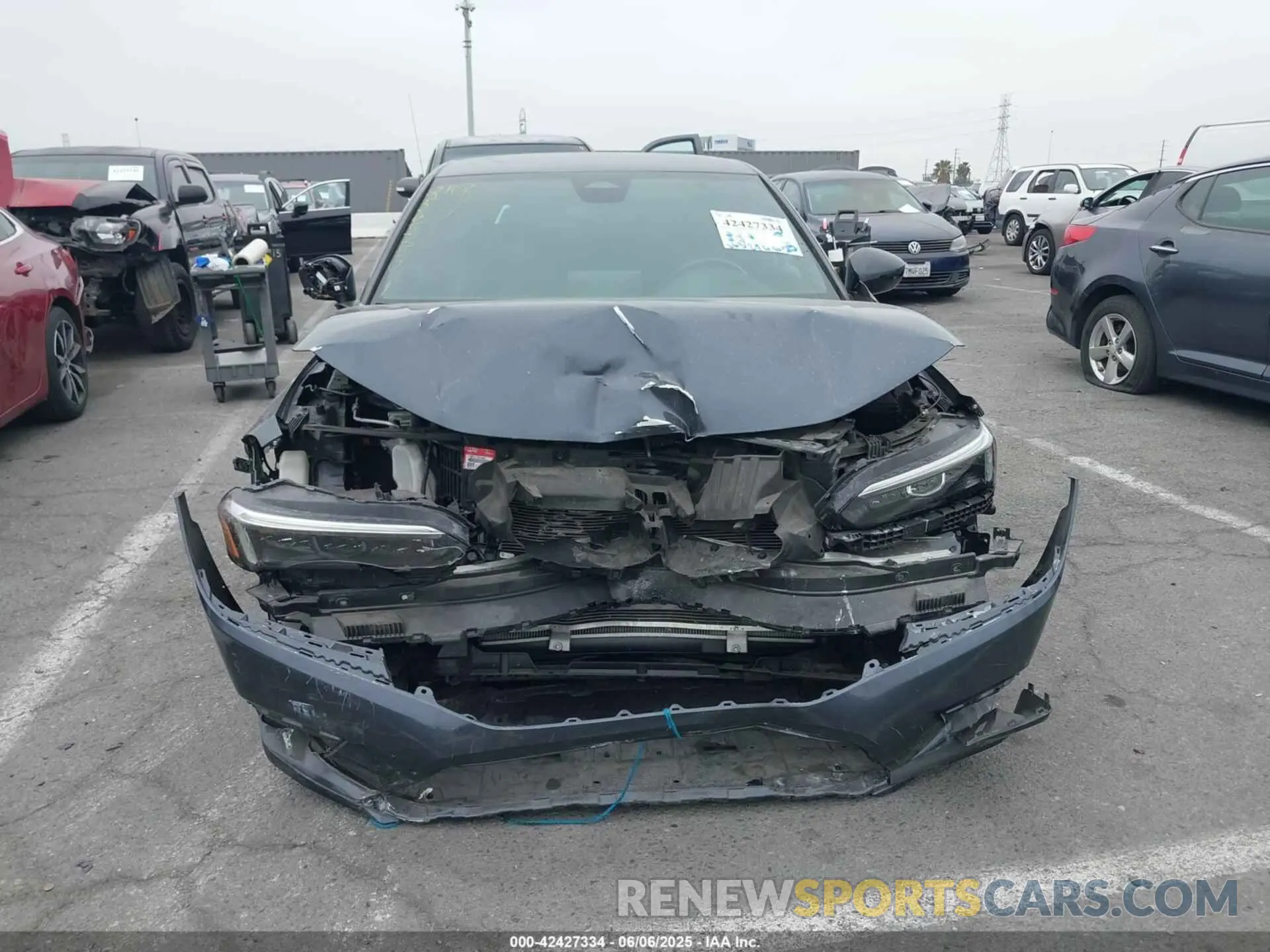 9 Photograph of a damaged car 2HGFE2F57PH511044 HONDA CIVIC 2023