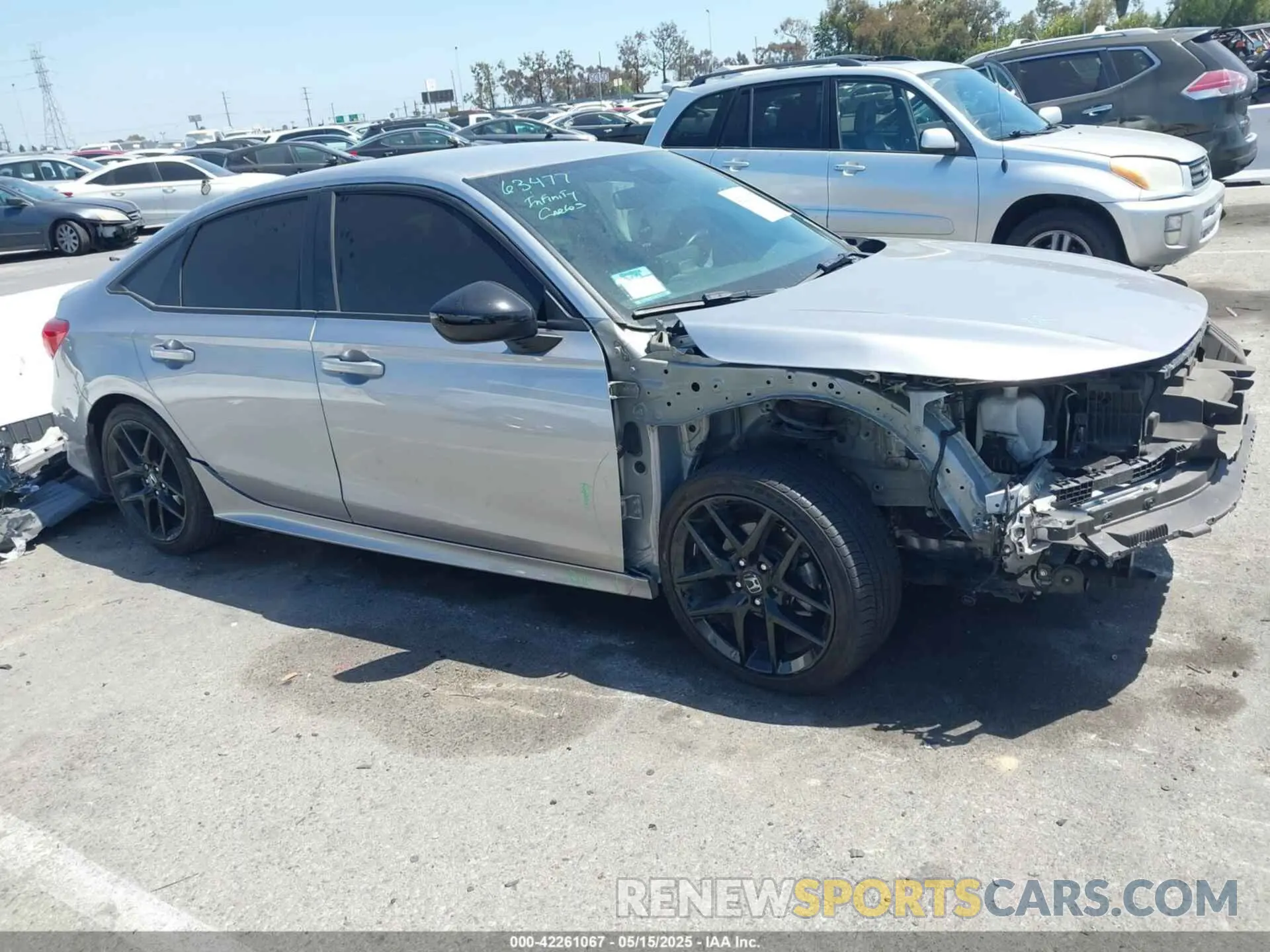 13 Photograph of a damaged car 2HGFE2F57PH518673 HONDA CIVIC 2023