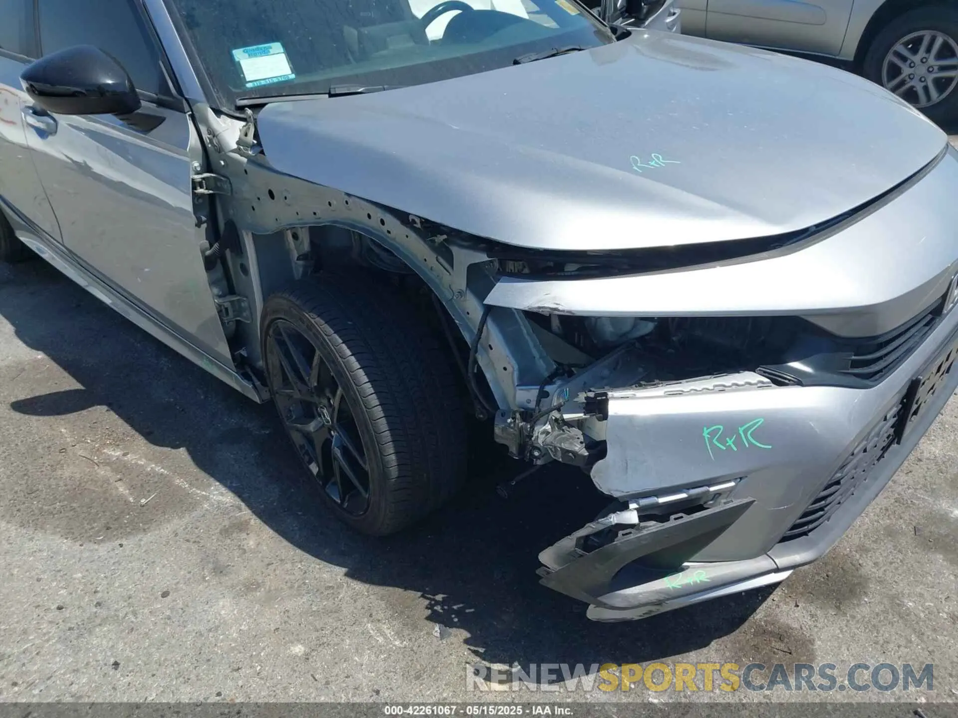6 Photograph of a damaged car 2HGFE2F57PH518673 HONDA CIVIC 2023