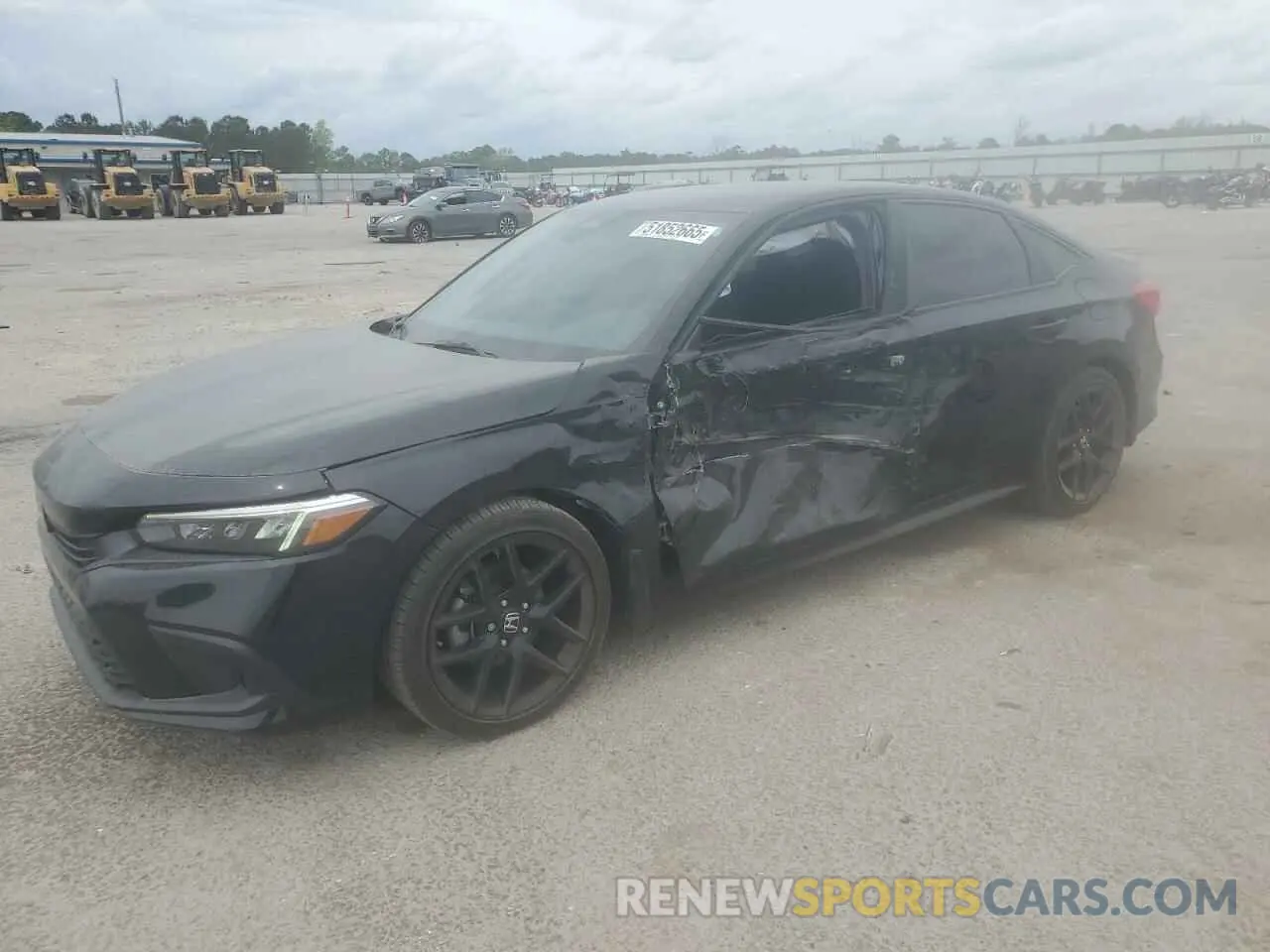 1 Photograph of a damaged car 2HGFE2F57PH520634 HONDA CIVIC 2023