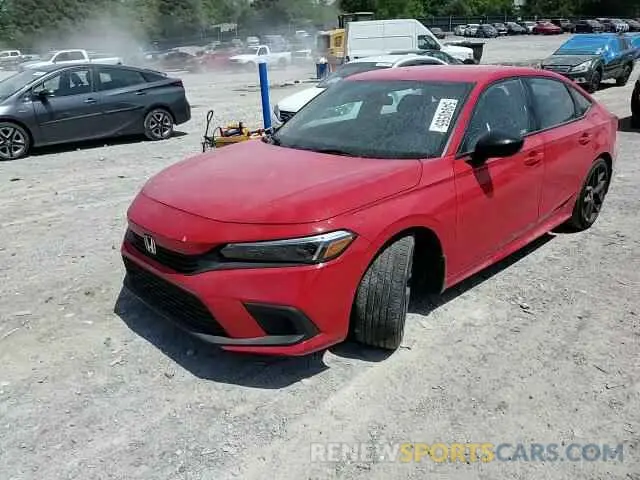14 Photograph of a damaged car 2HGFE2F57PH521122 HONDA CIVIC 2023