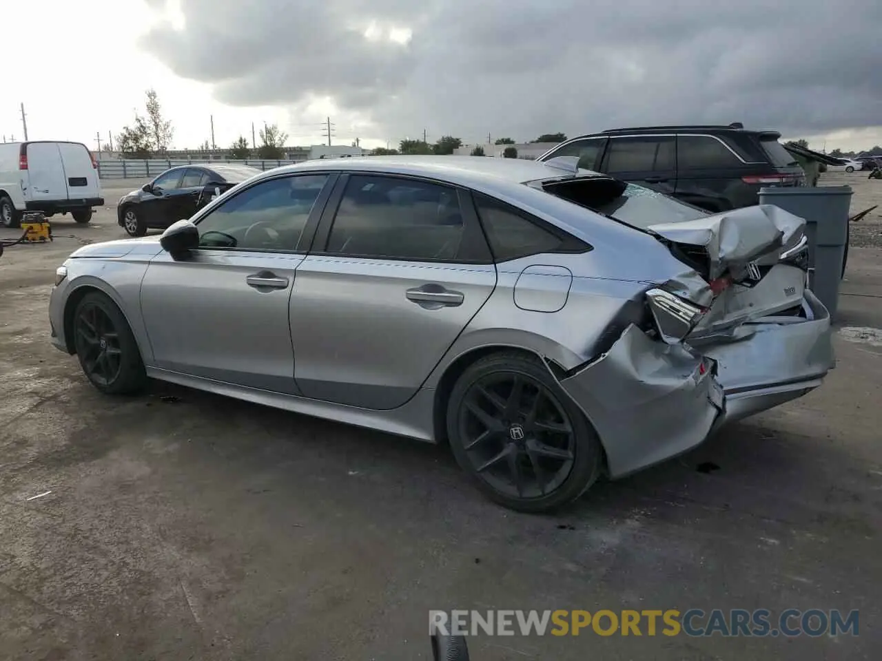 2 Photograph of a damaged car 2HGFE2F57PH527616 HONDA CIVIC 2023