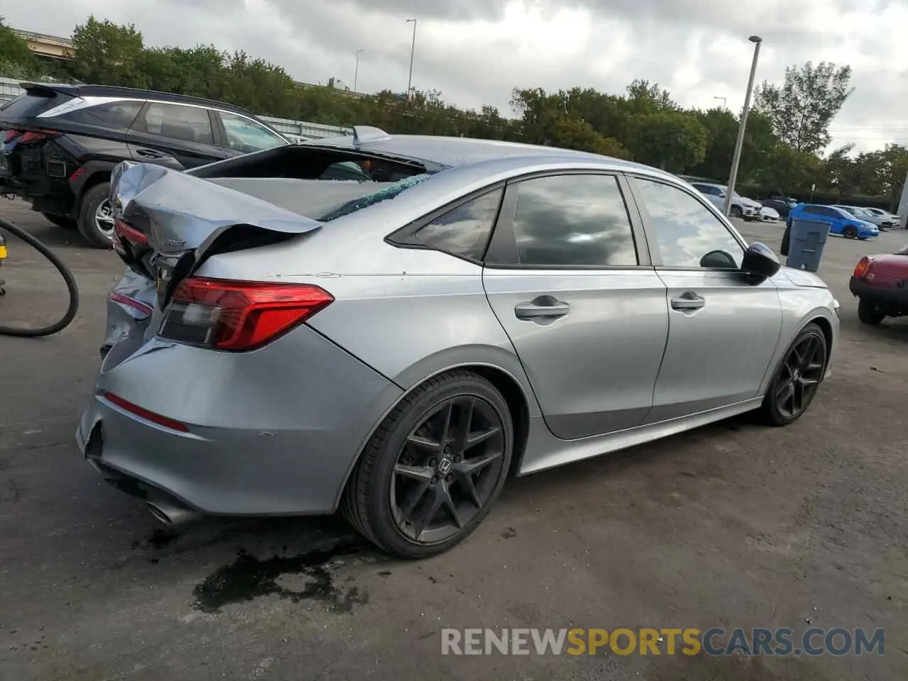 3 Photograph of a damaged car 2HGFE2F57PH527616 HONDA CIVIC 2023