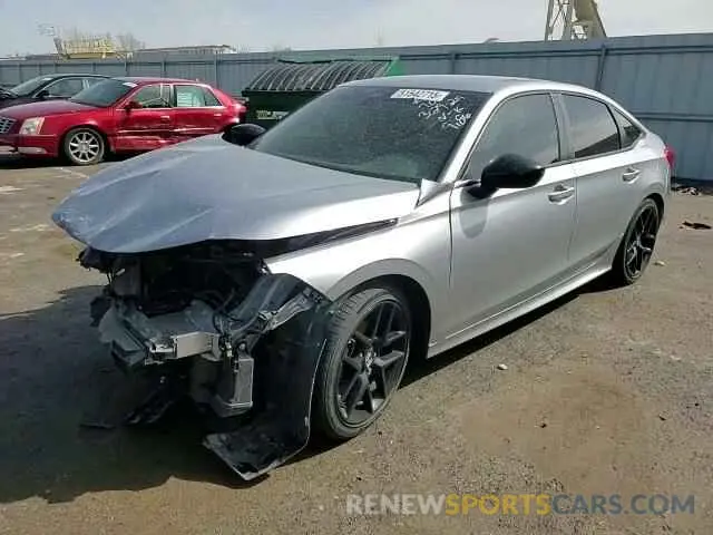 10 Photograph of a damaged car 2HGFE2F57PH529186 HONDA CIVIC 2023