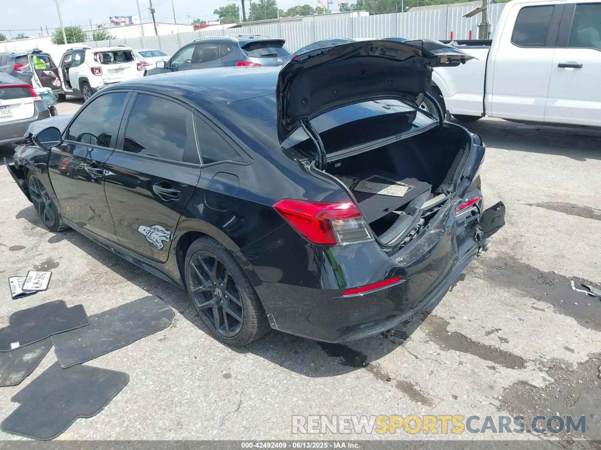 3 Photograph of a damaged car 2HGFE2F57PH530127 HONDA CIVIC 2023