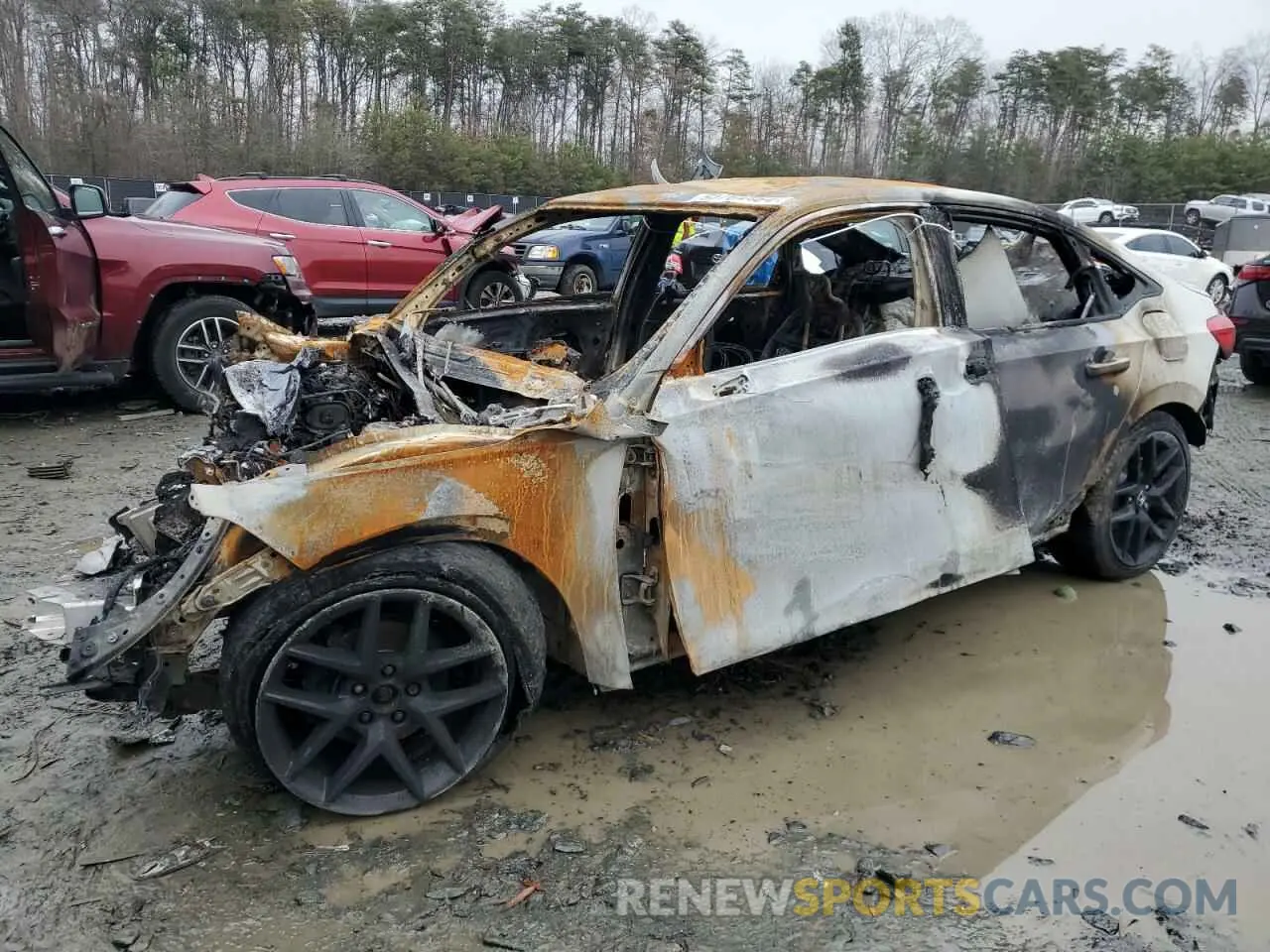 1 Photograph of a damaged car 2HGFE2F57PH532489 HONDA CIVIC 2023