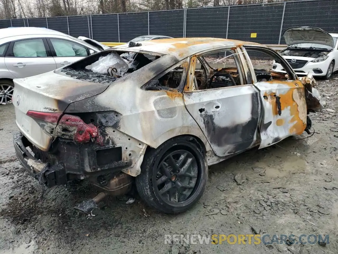 3 Photograph of a damaged car 2HGFE2F57PH532489 HONDA CIVIC 2023