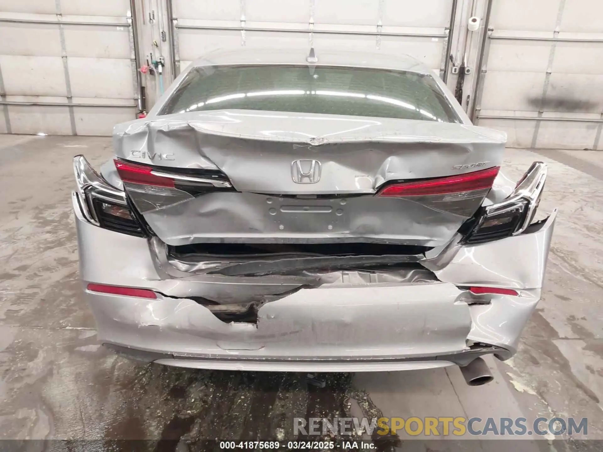 6 Photograph of a damaged car 2HGFE2F57PH540348 HONDA CIVIC 2023