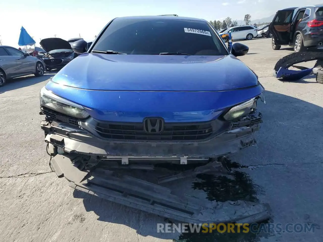 5 Photograph of a damaged car 2HGFE2F57PH543945 HONDA CIVIC 2023