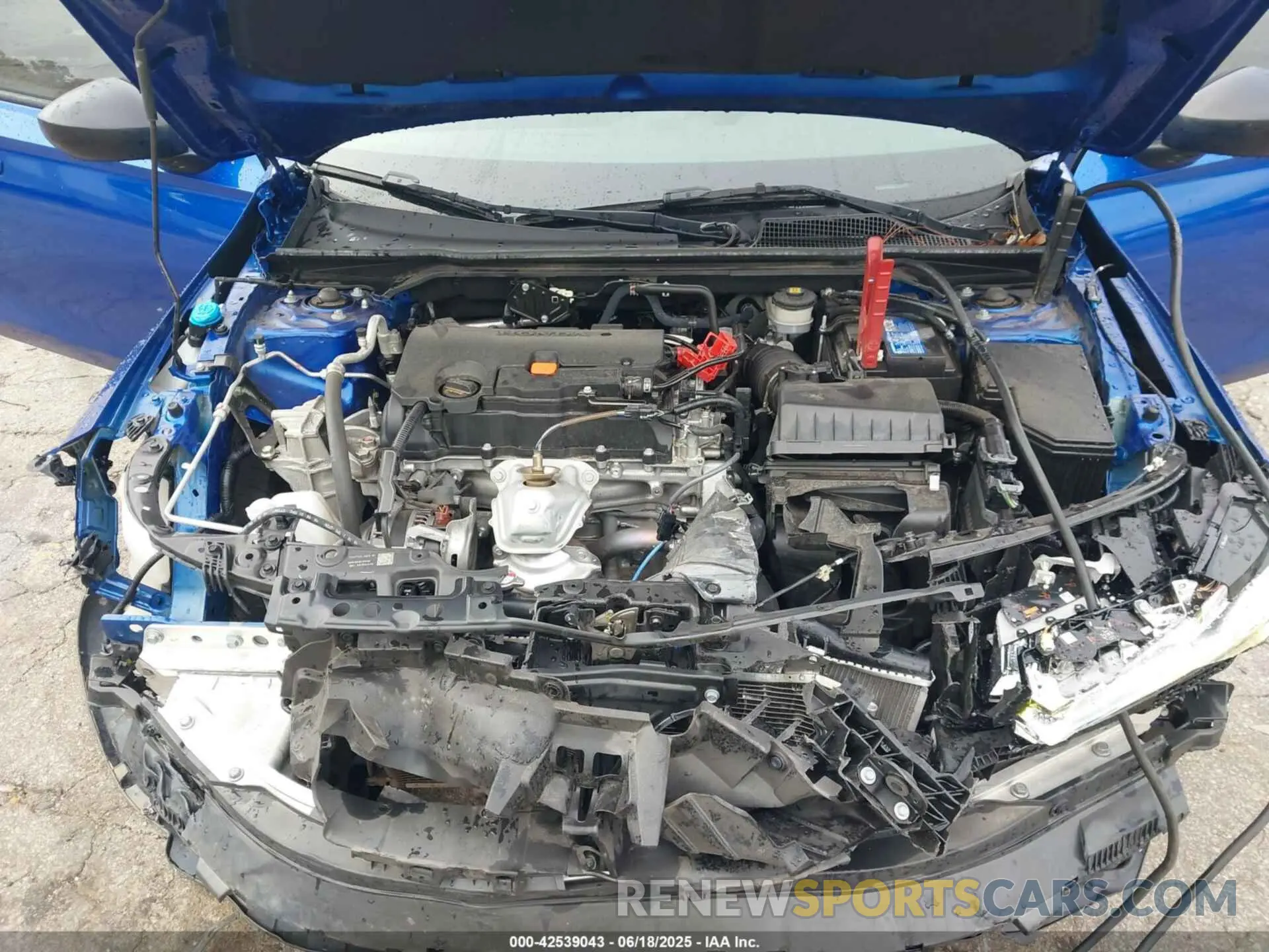10 Photograph of a damaged car 2HGFE2F57PH543976 HONDA CIVIC 2023