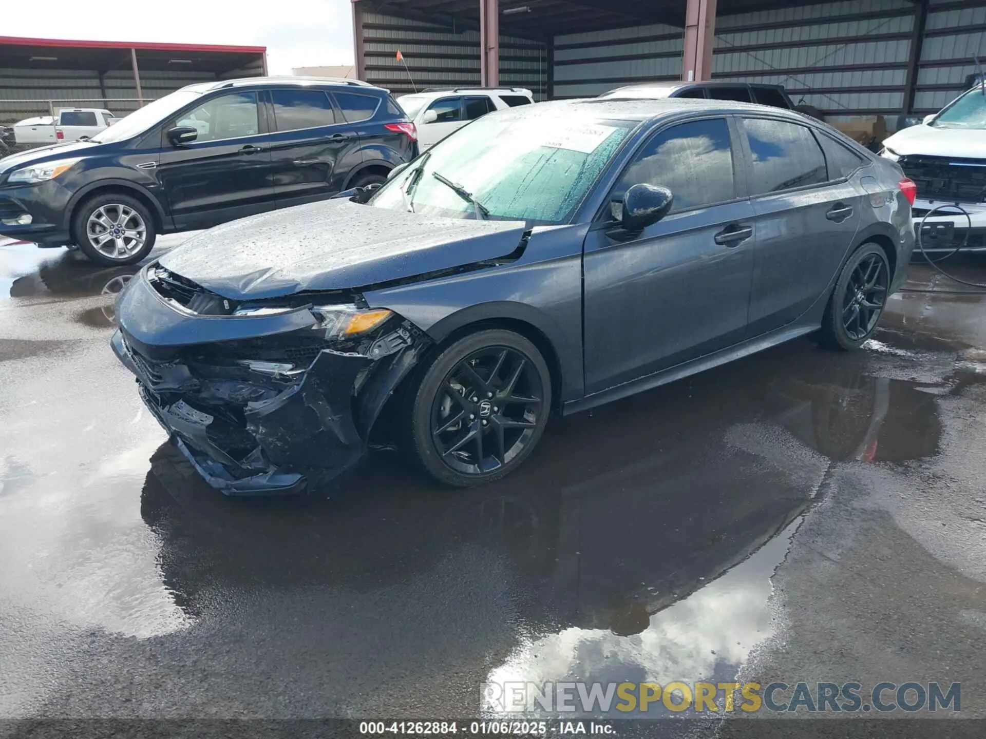 2 Photograph of a damaged car 2HGFE2F57PH546361 HONDA CIVIC 2023