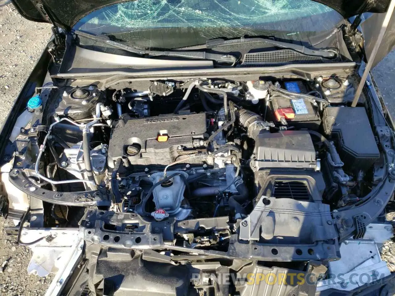 11 Photograph of a damaged car 2HGFE2F57PH556372 HONDA CIVIC 2023