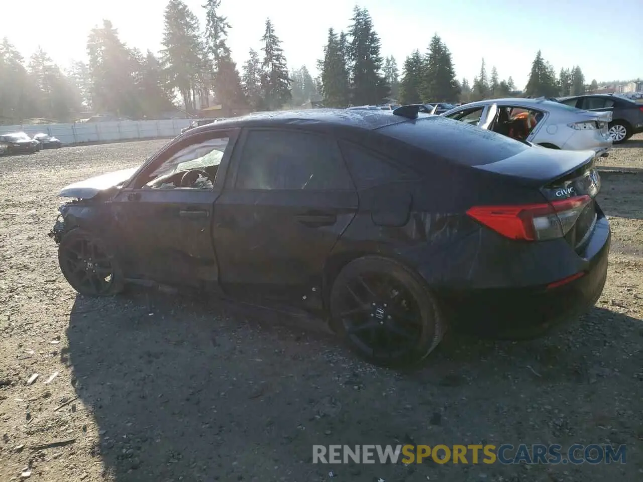 2 Photograph of a damaged car 2HGFE2F57PH556372 HONDA CIVIC 2023