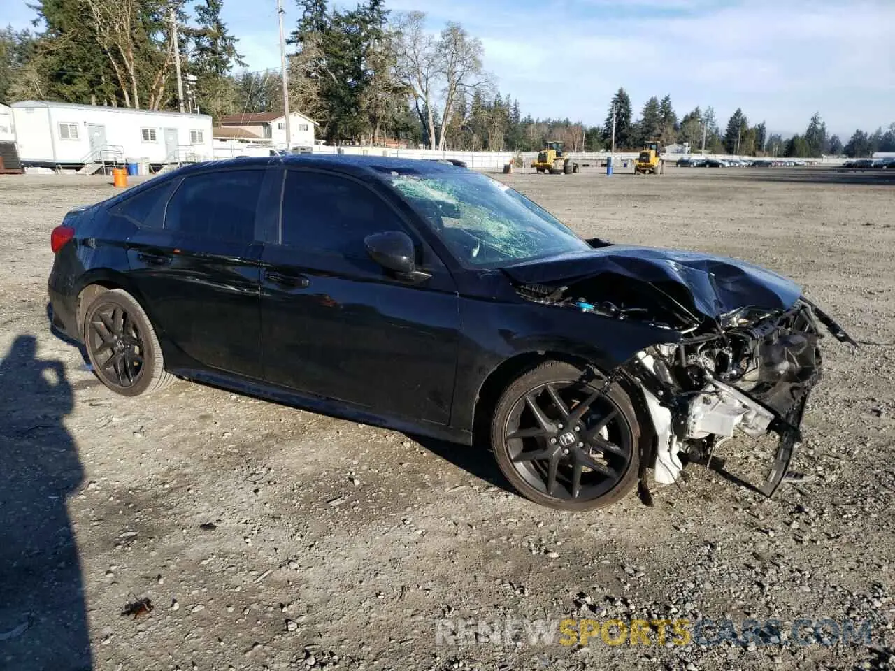 4 Photograph of a damaged car 2HGFE2F57PH556372 HONDA CIVIC 2023