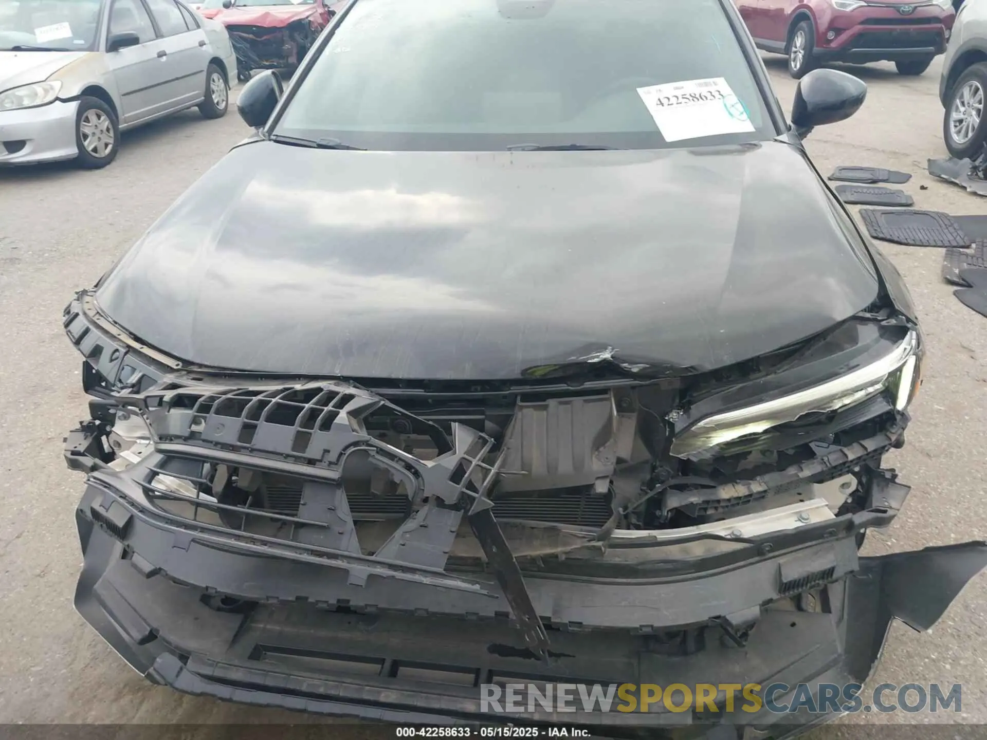 12 Photograph of a damaged car 2HGFE2F57PH557294 HONDA CIVIC 2023