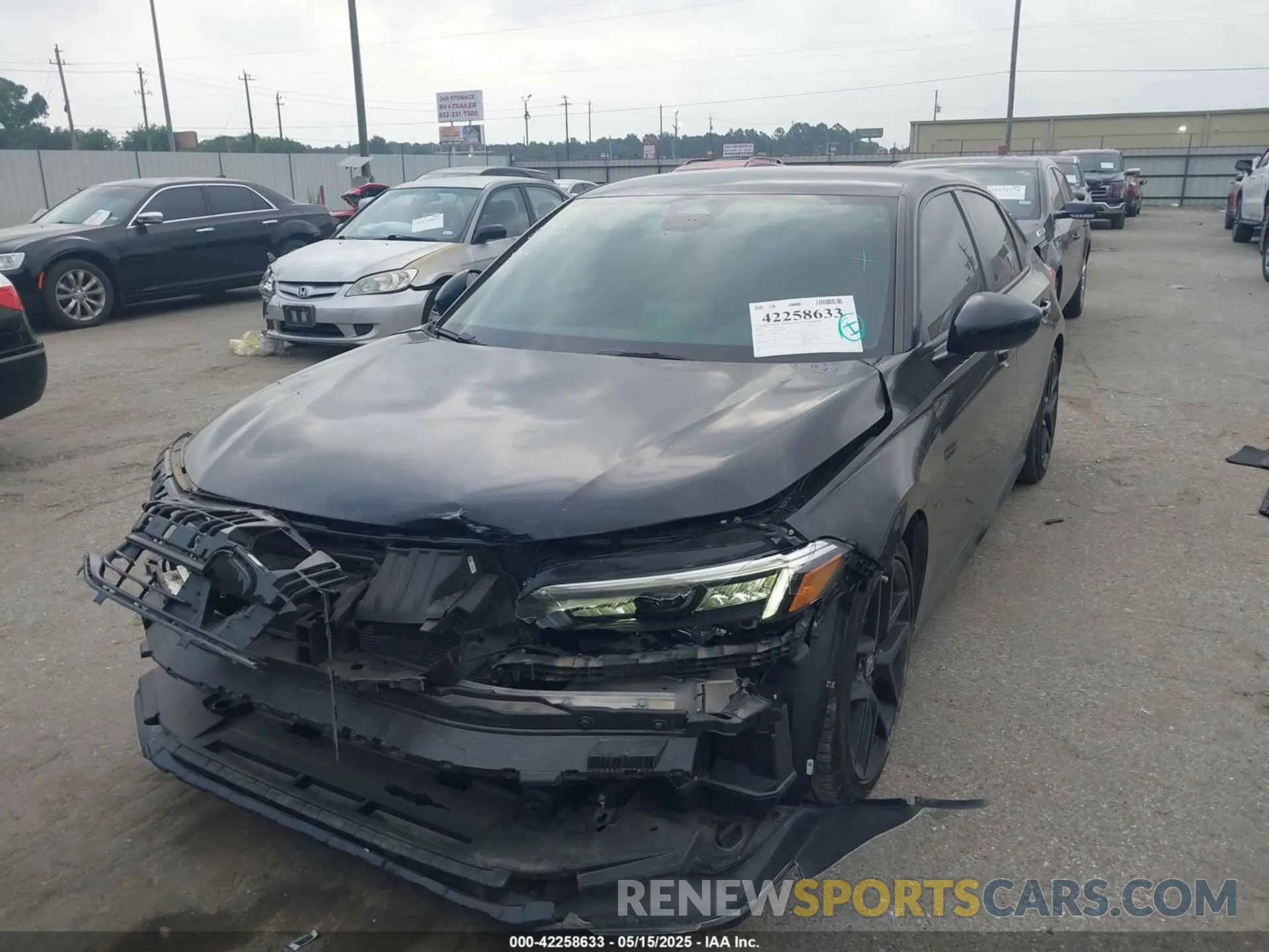 2 Photograph of a damaged car 2HGFE2F57PH557294 HONDA CIVIC 2023