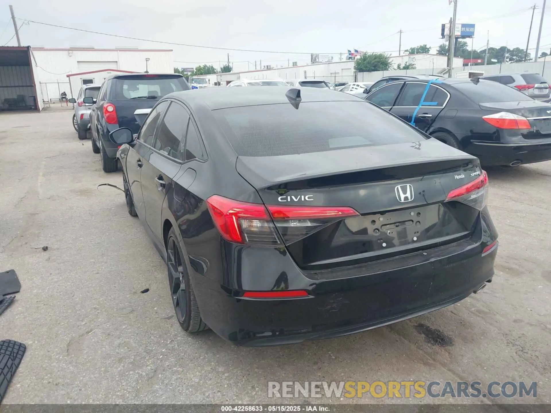 3 Photograph of a damaged car 2HGFE2F57PH557294 HONDA CIVIC 2023