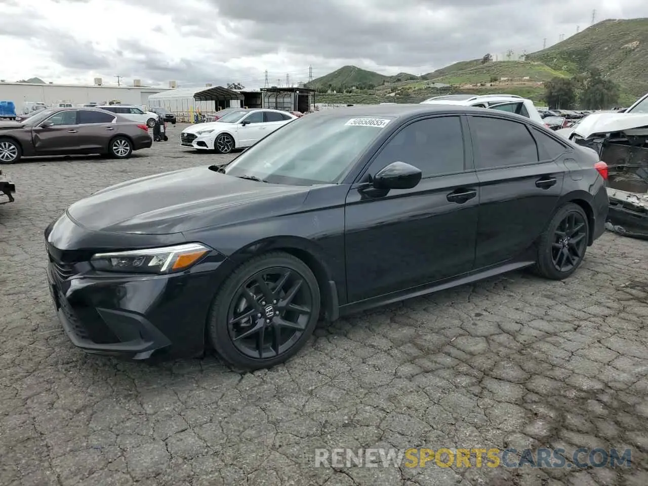 1 Photograph of a damaged car 2HGFE2F57PH557778 HONDA CIVIC 2023