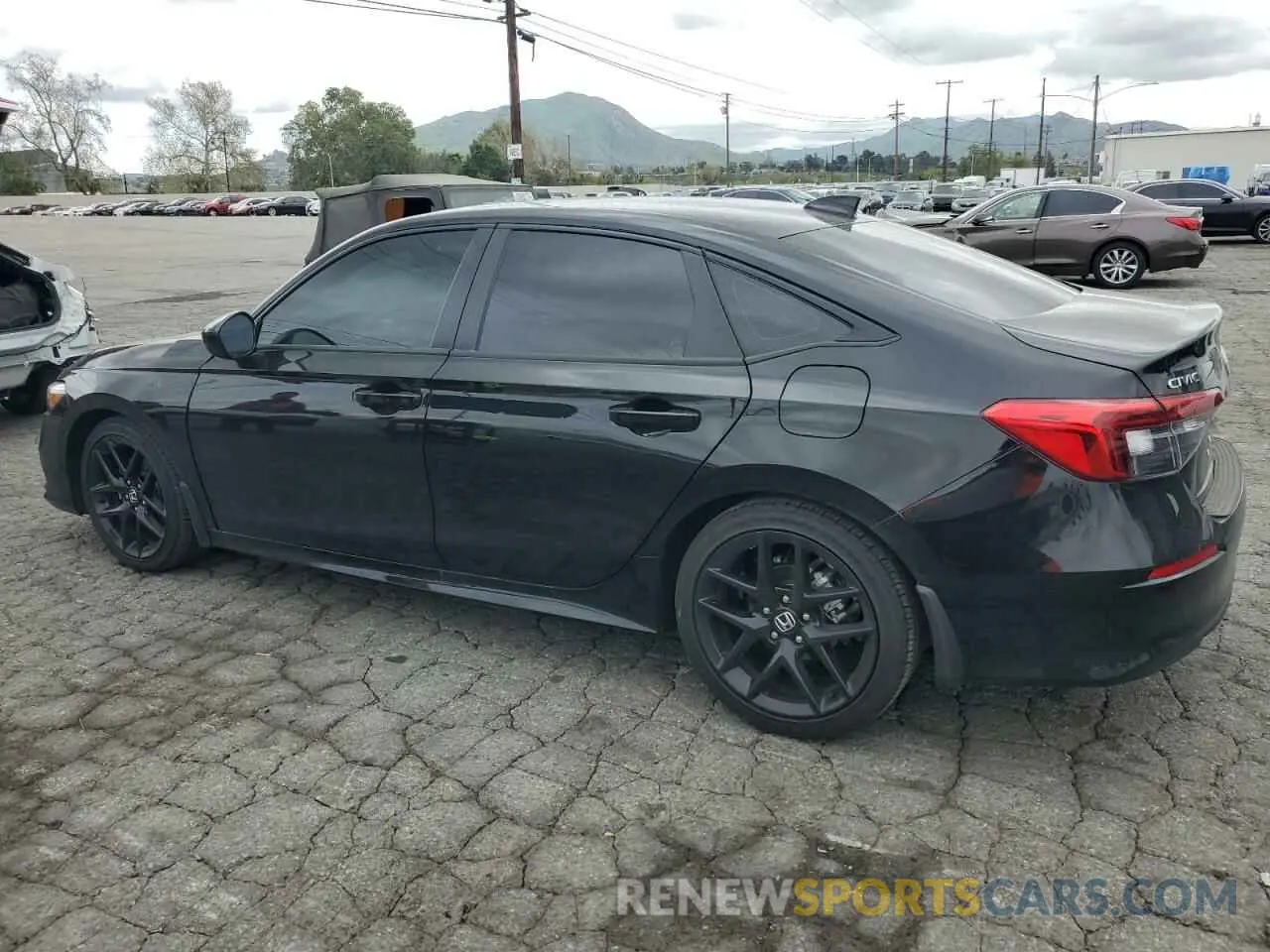 2 Photograph of a damaged car 2HGFE2F57PH557778 HONDA CIVIC 2023