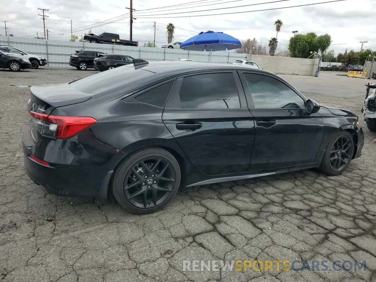 3 Photograph of a damaged car 2HGFE2F57PH557778 HONDA CIVIC 2023