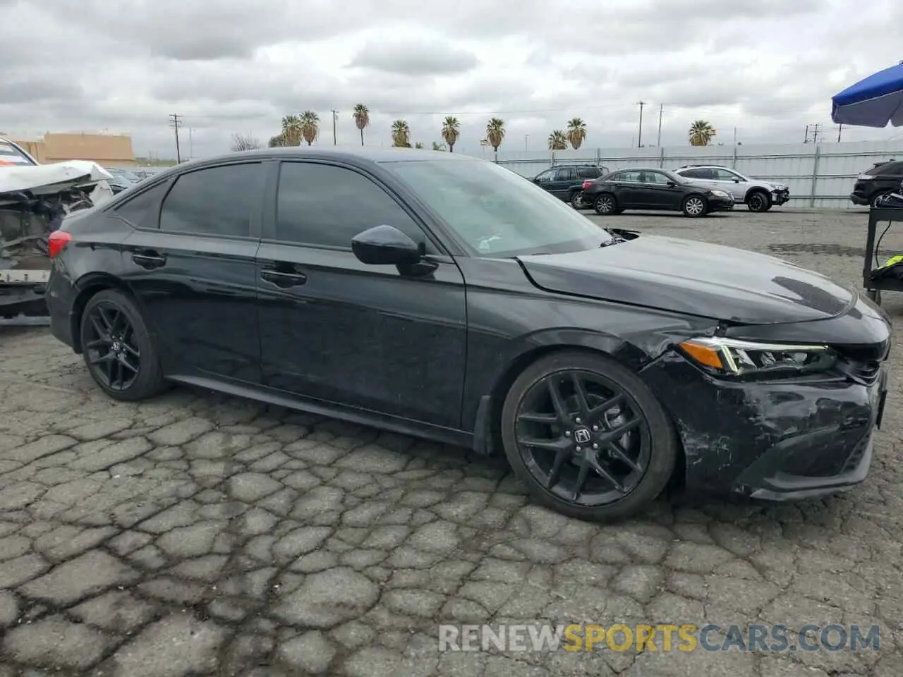 4 Photograph of a damaged car 2HGFE2F57PH557778 HONDA CIVIC 2023