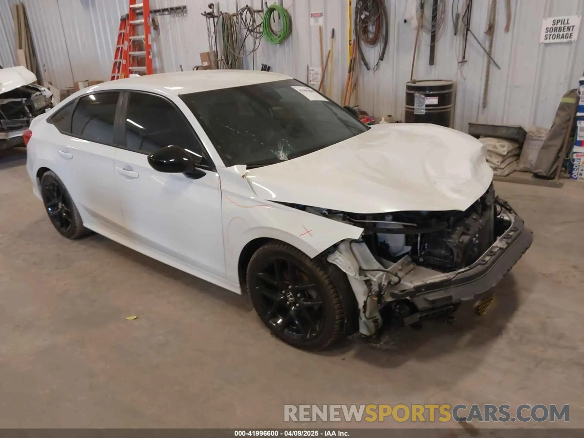 1 Photograph of a damaged car 2HGFE2F57PH558638 HONDA CIVIC 2023