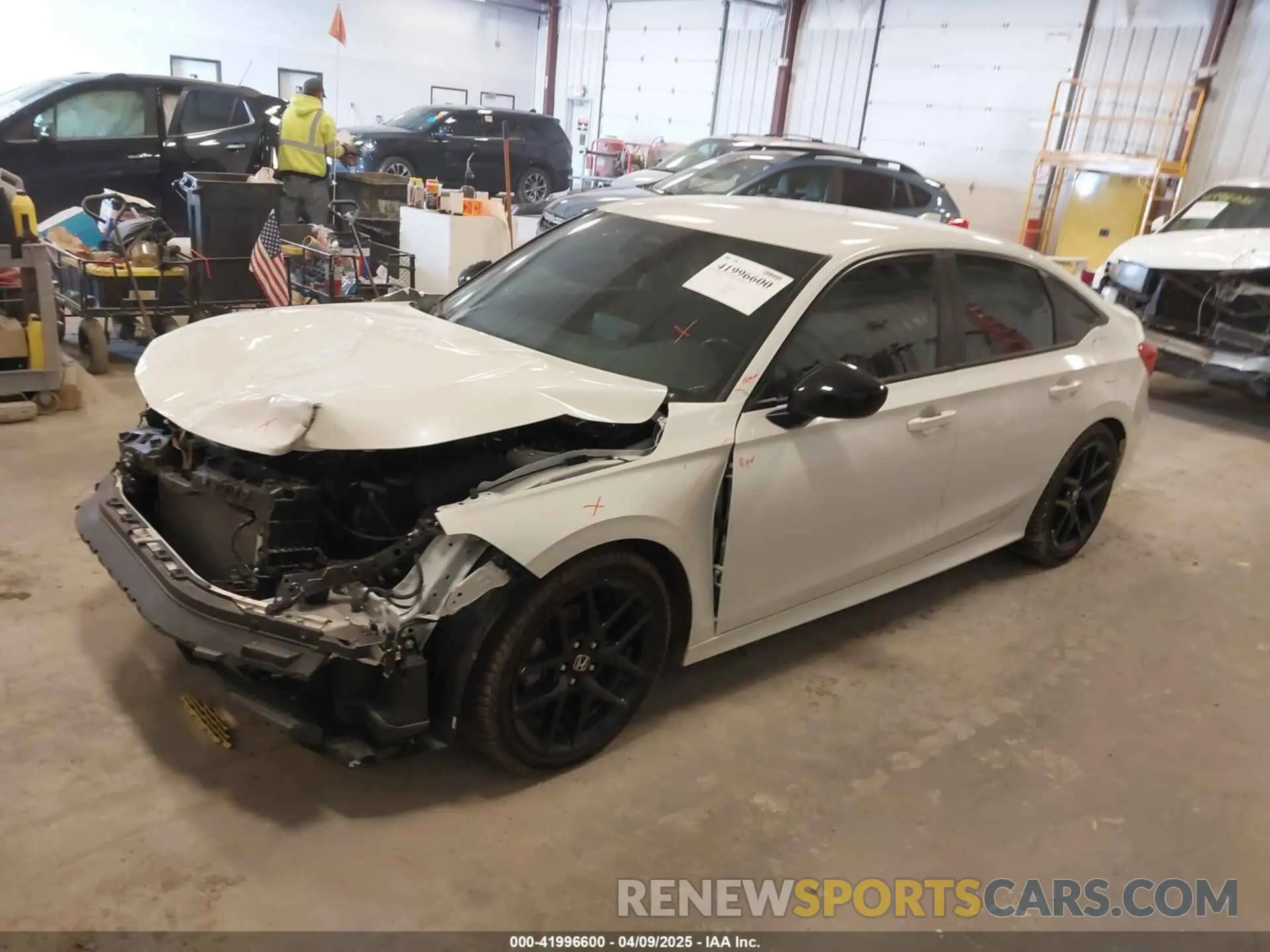2 Photograph of a damaged car 2HGFE2F57PH558638 HONDA CIVIC 2023