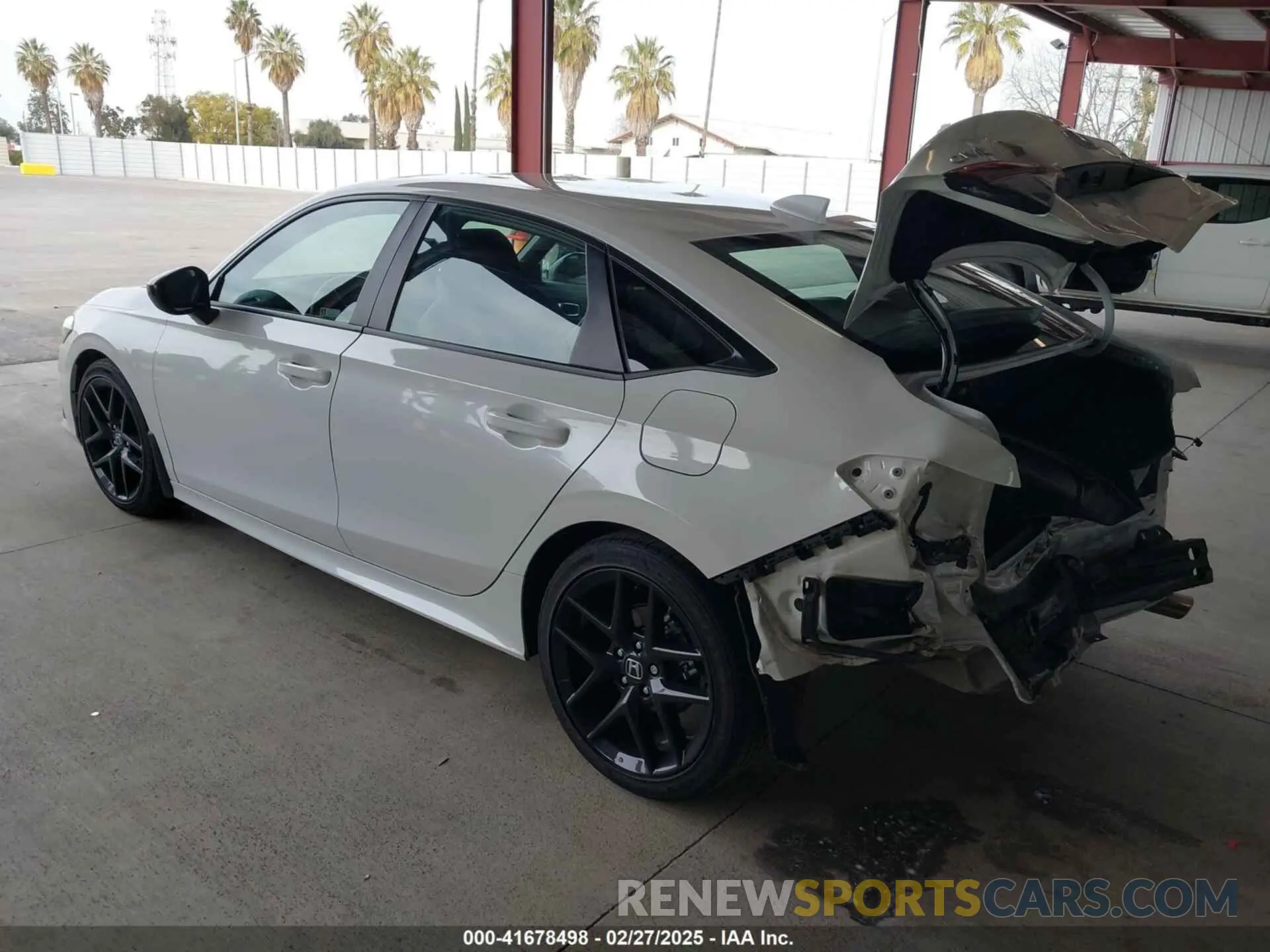 3 Photograph of a damaged car 2HGFE2F57PH563905 HONDA CIVIC 2023