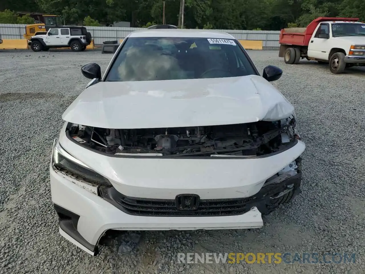 5 Photograph of a damaged car 2HGFE2F58PH500635 HONDA CIVIC 2023