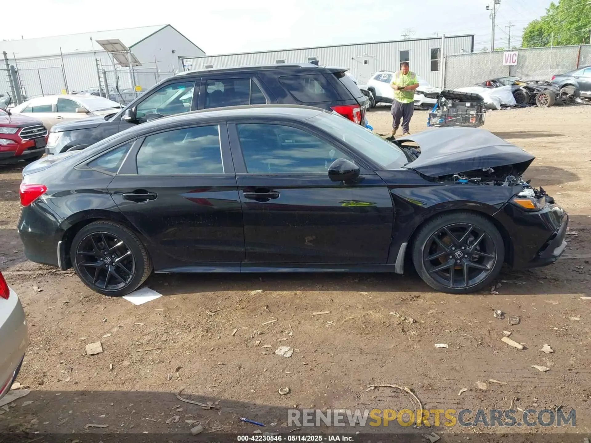 14 Photograph of a damaged car 2HGFE2F58PH508945 HONDA CIVIC 2023