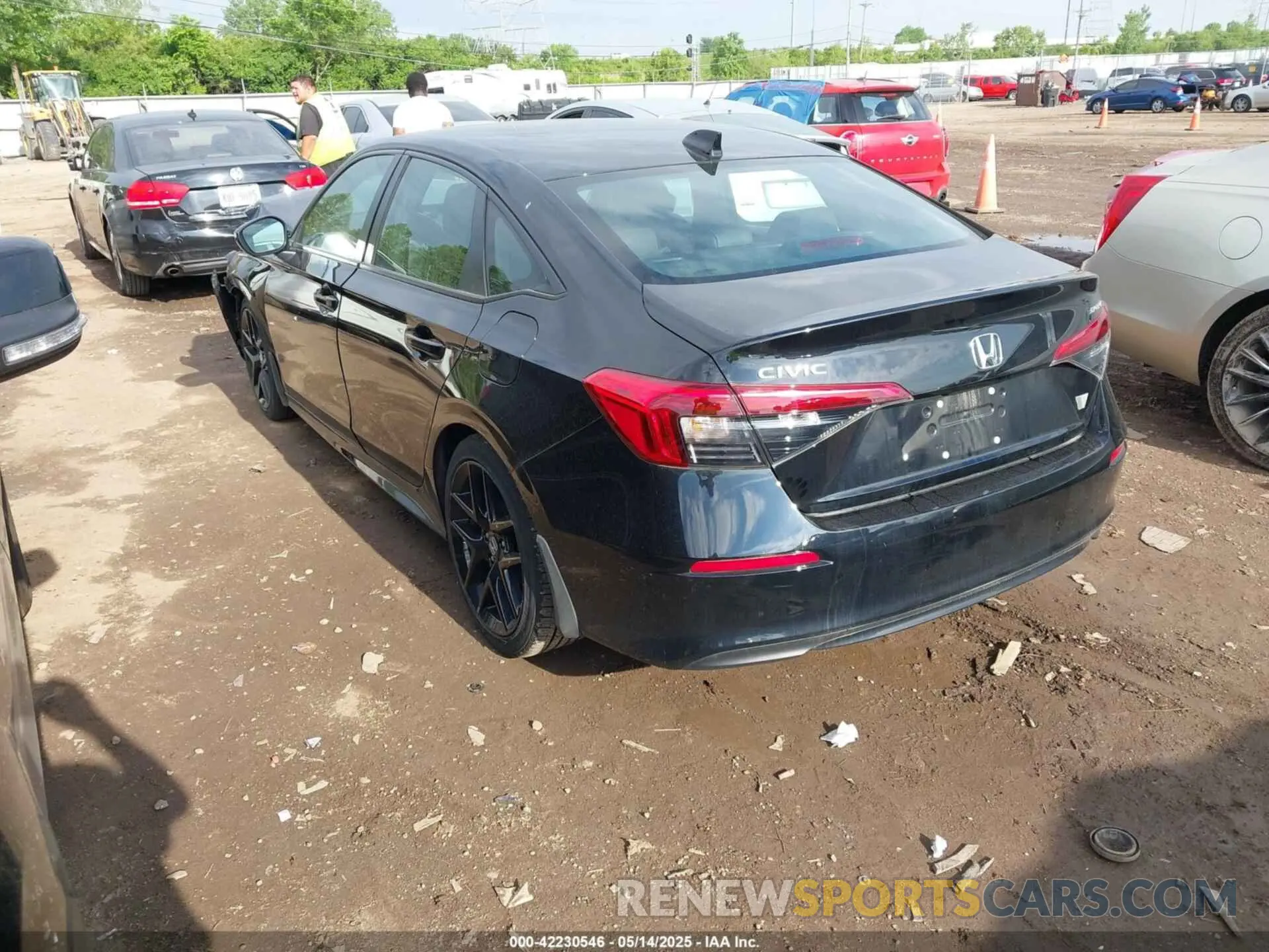 3 Photograph of a damaged car 2HGFE2F58PH508945 HONDA CIVIC 2023