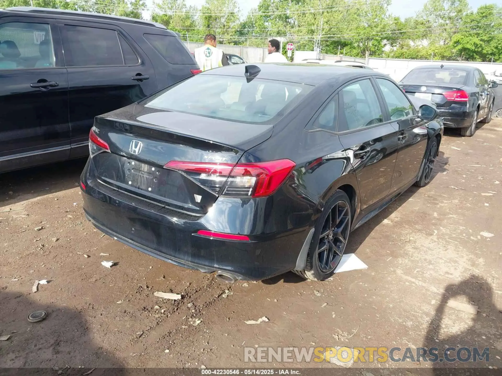4 Photograph of a damaged car 2HGFE2F58PH508945 HONDA CIVIC 2023
