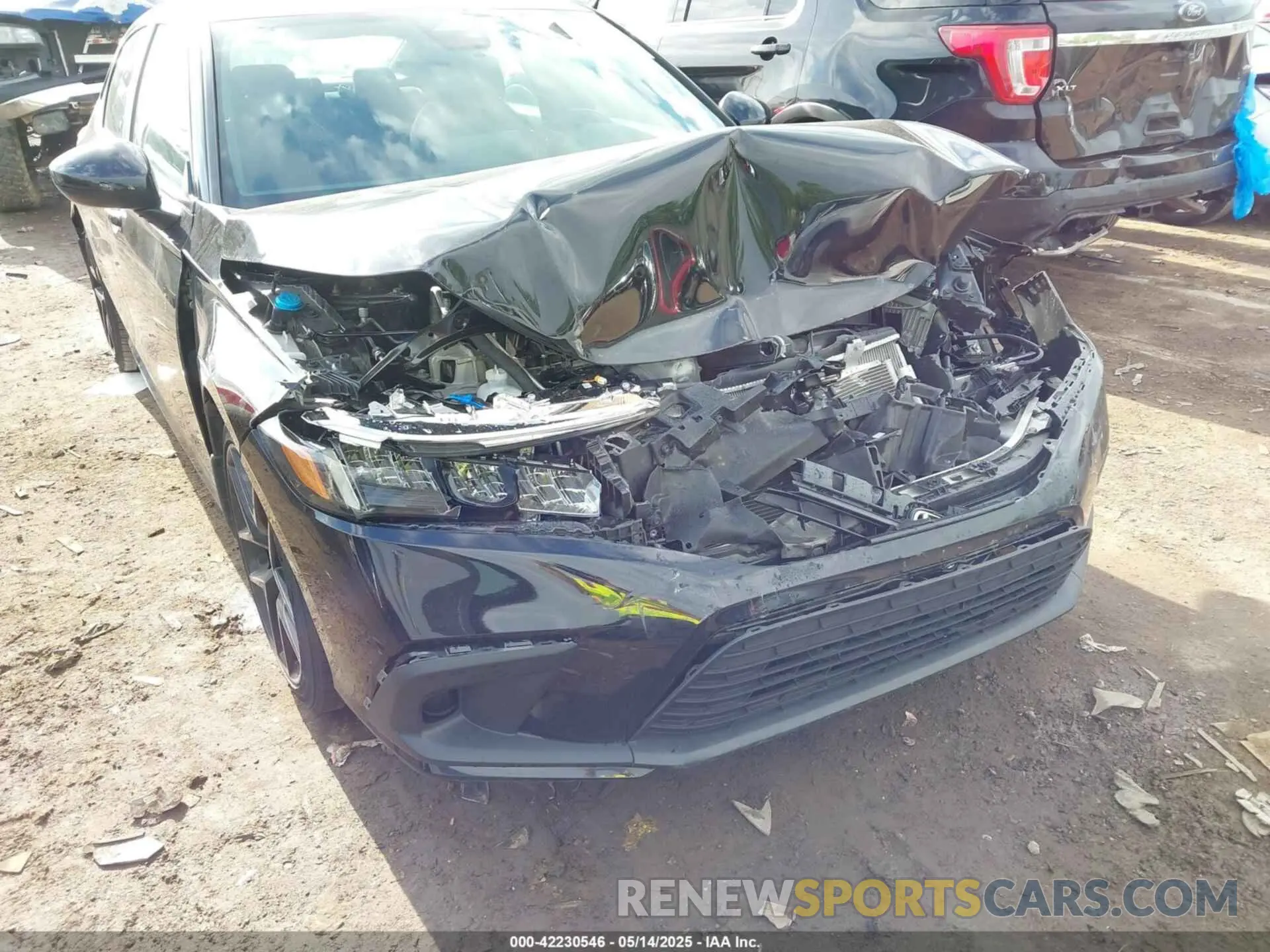 6 Photograph of a damaged car 2HGFE2F58PH508945 HONDA CIVIC 2023