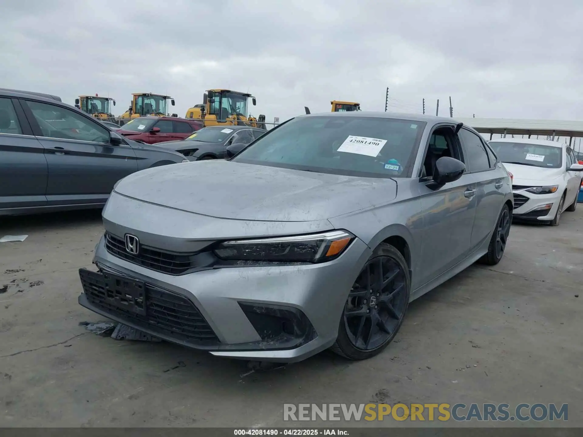 2 Photograph of a damaged car 2HGFE2F58PH509402 HONDA CIVIC 2023