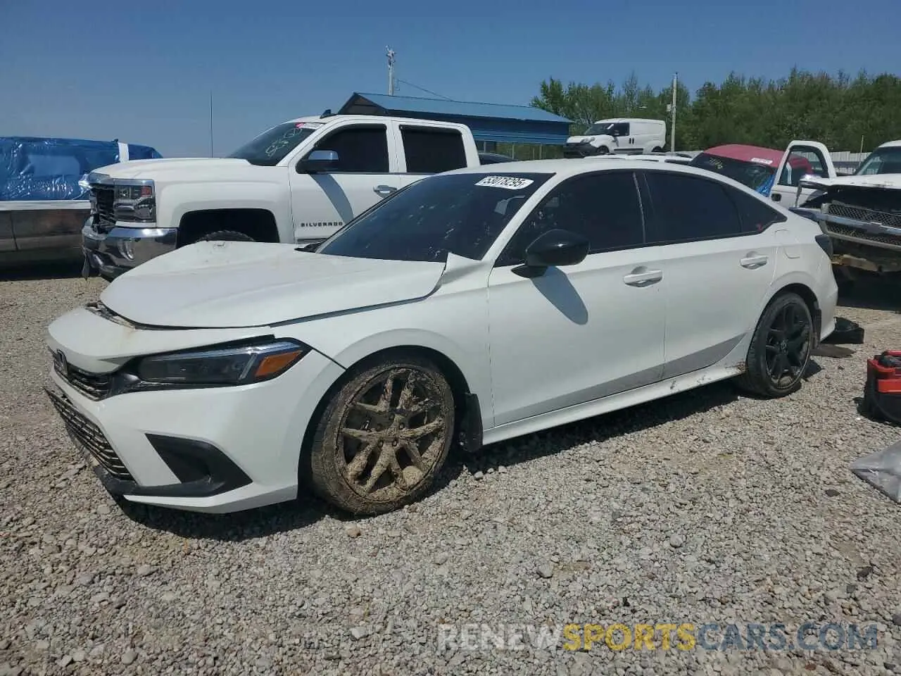 1 Photograph of a damaged car 2HGFE2F58PH512333 HONDA CIVIC 2023