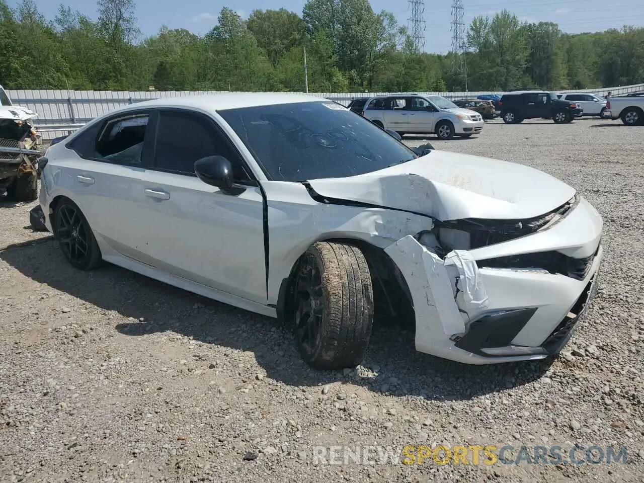 4 Photograph of a damaged car 2HGFE2F58PH512333 HONDA CIVIC 2023