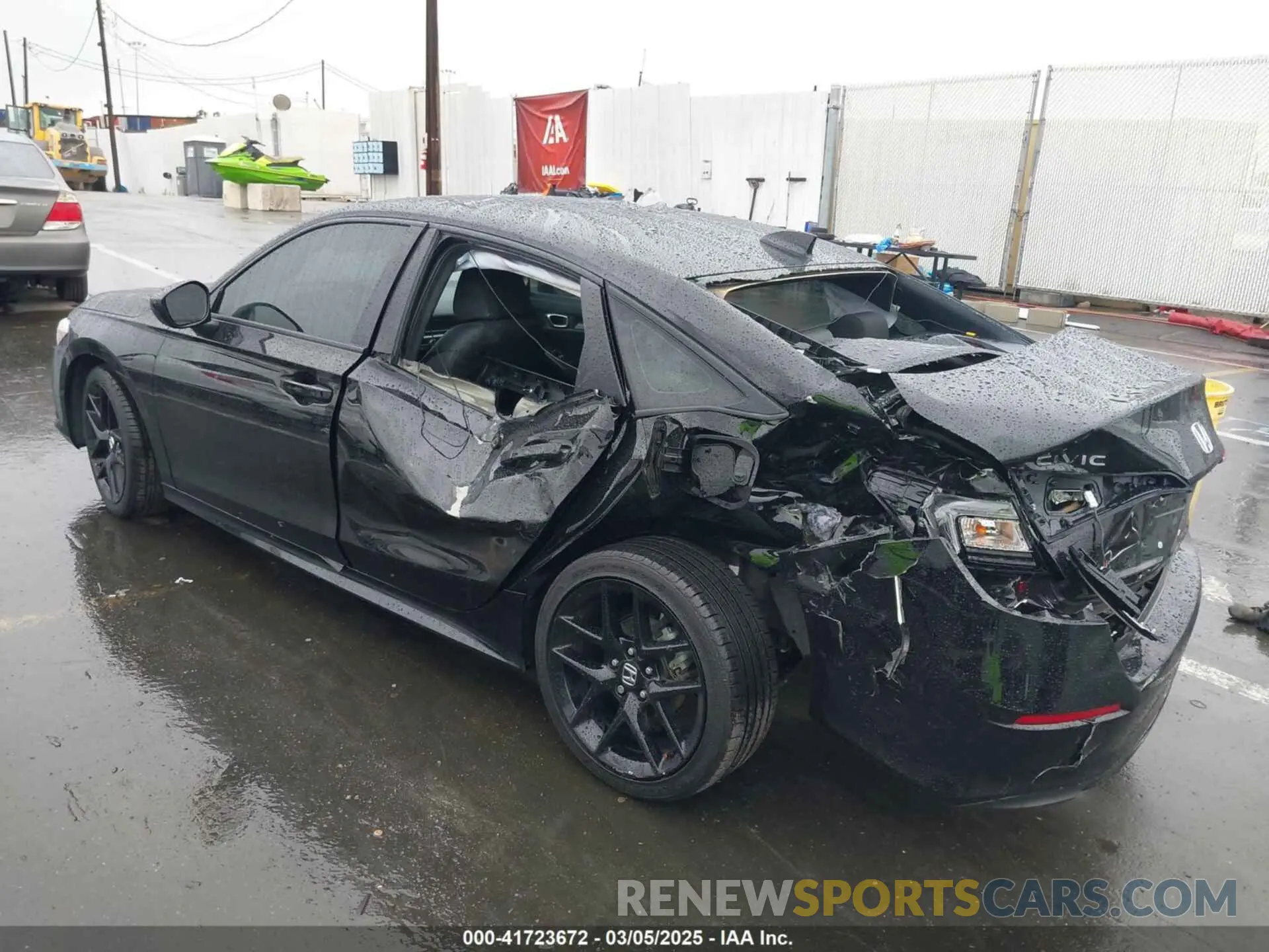 3 Photograph of a damaged car 2HGFE2F58PH513627 HONDA CIVIC 2023