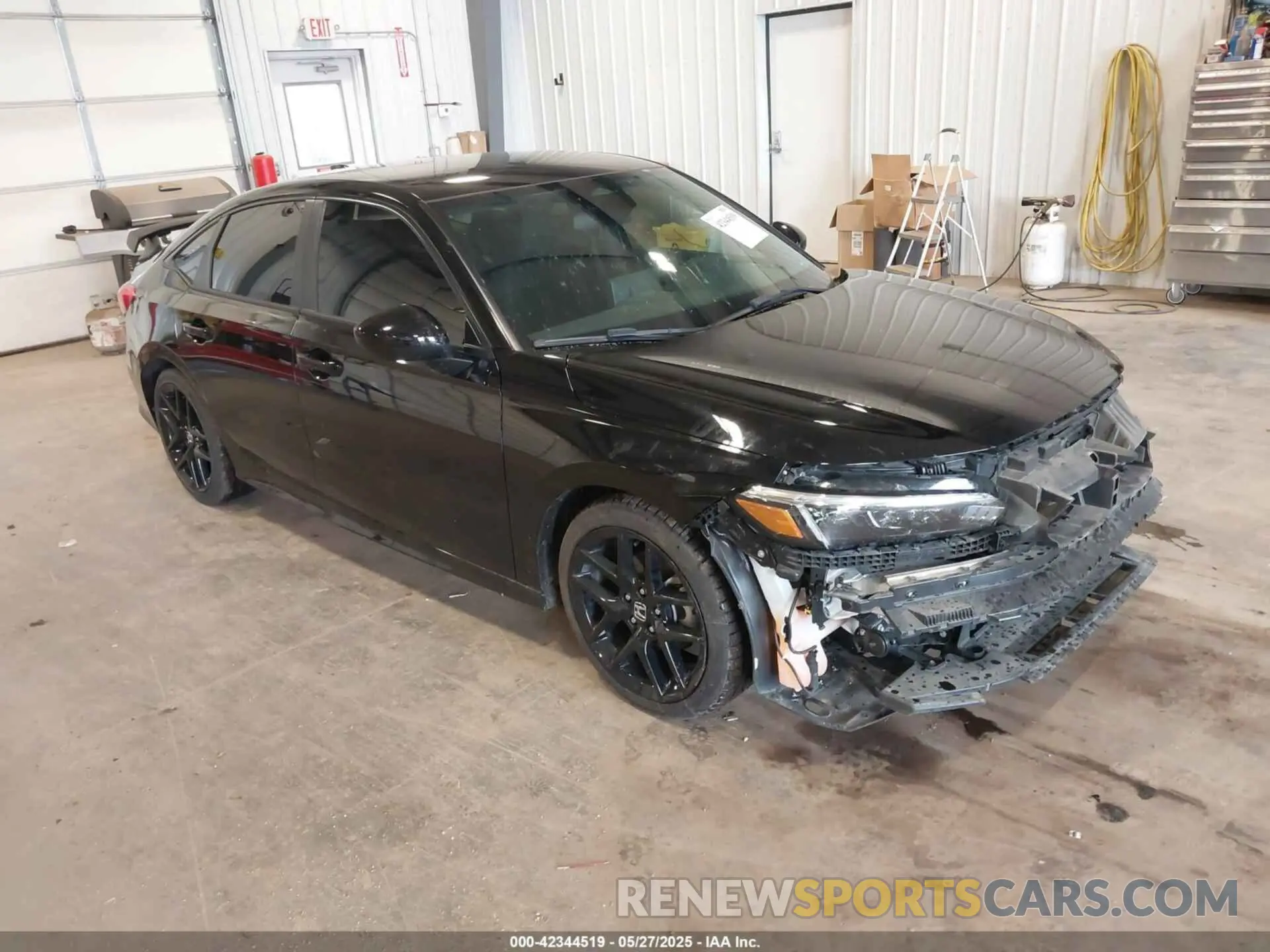 1 Photograph of a damaged car 2HGFE2F58PH520626 HONDA CIVIC 2023