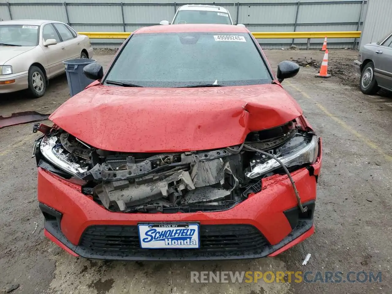5 Photograph of a damaged car 2HGFE2F58PH524837 HONDA CIVIC 2023