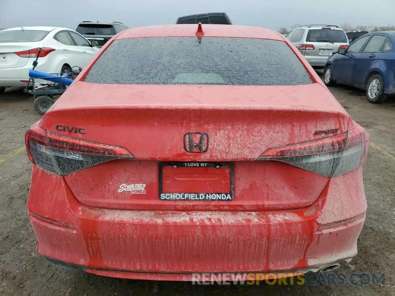 6 Photograph of a damaged car 2HGFE2F58PH524837 HONDA CIVIC 2023