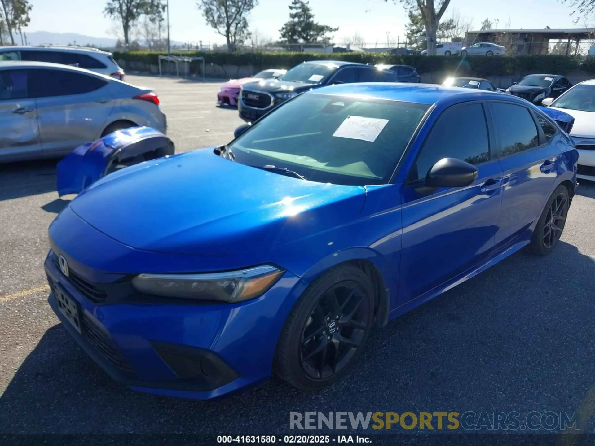 2 Photograph of a damaged car 2HGFE2F58PH531934 HONDA CIVIC 2023