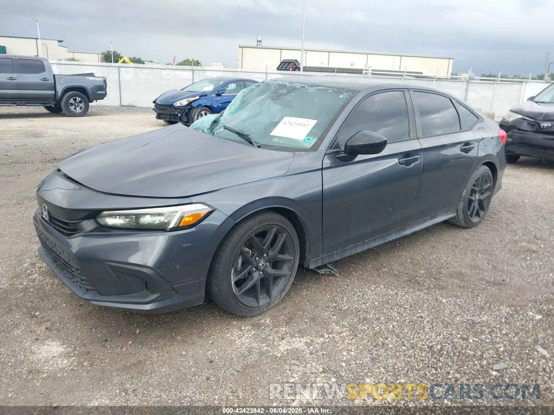 2 Photograph of a damaged car 2HGFE2F58PH536244 HONDA CIVIC 2023