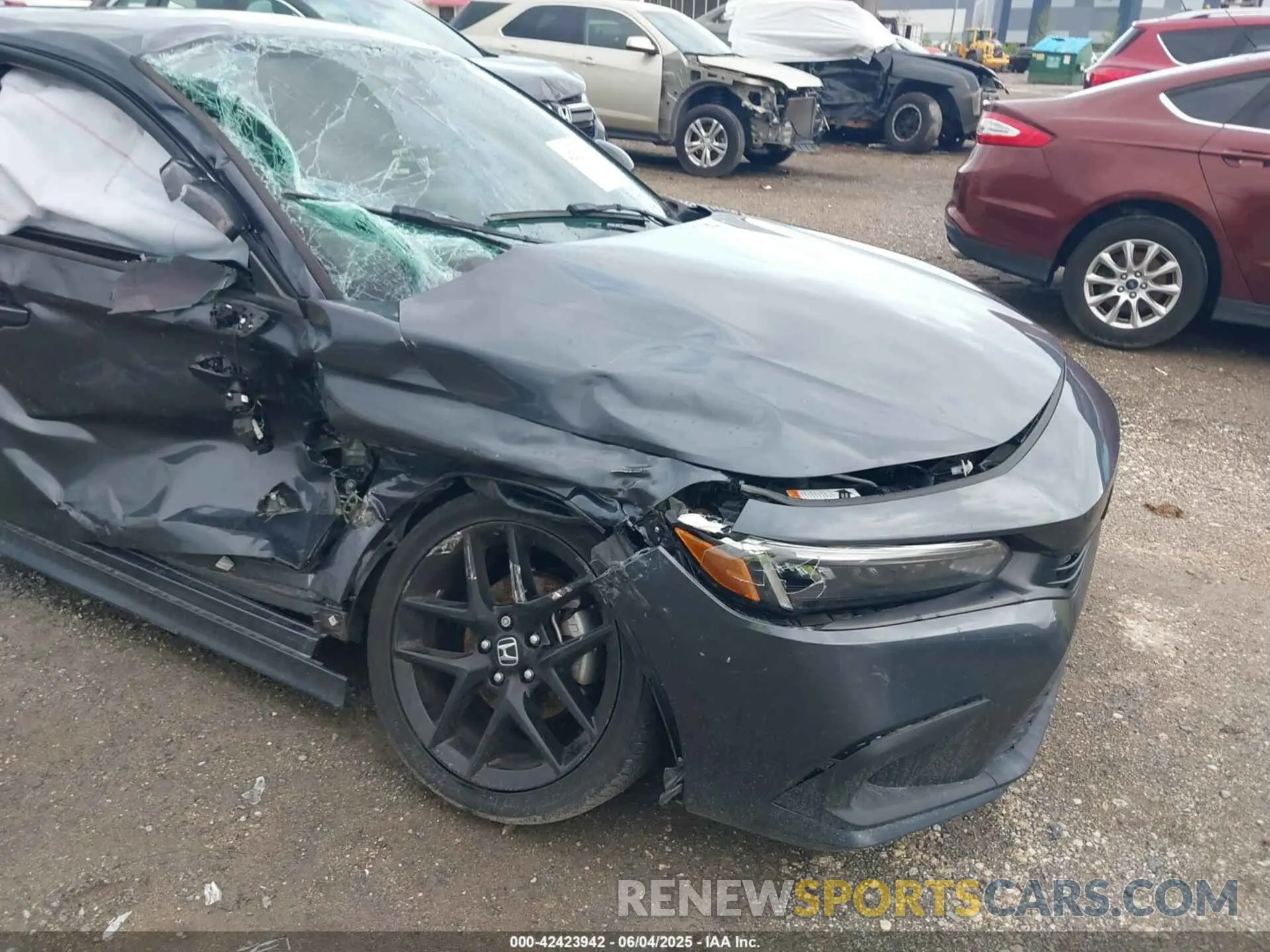 6 Photograph of a damaged car 2HGFE2F58PH536244 HONDA CIVIC 2023